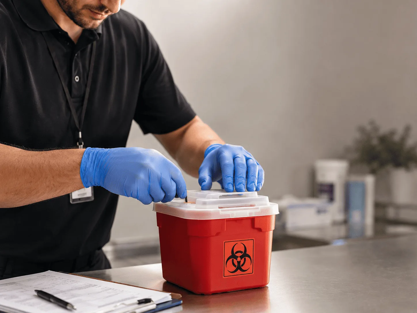 Why choose Sharps Waste Disposal in Holcomb, IL